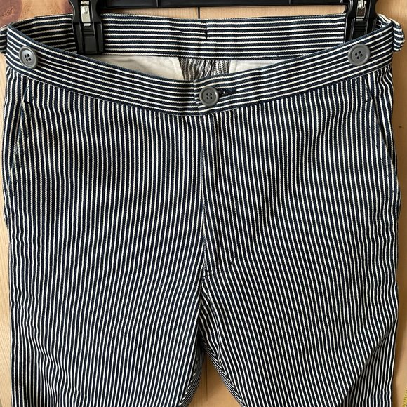 Comme Des Garcons homme plus Railroad Stripe Trouser Pants - Picture 1 of 11